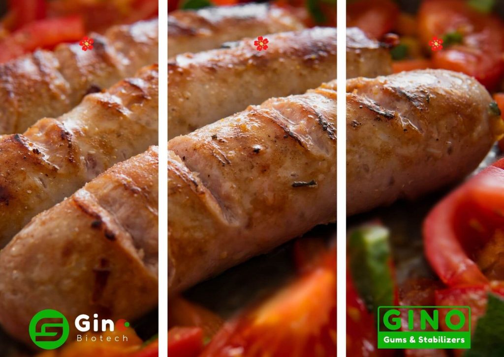 carrageenan powder in meat products sausages _Gino Biotech_Carrageenan Supplier