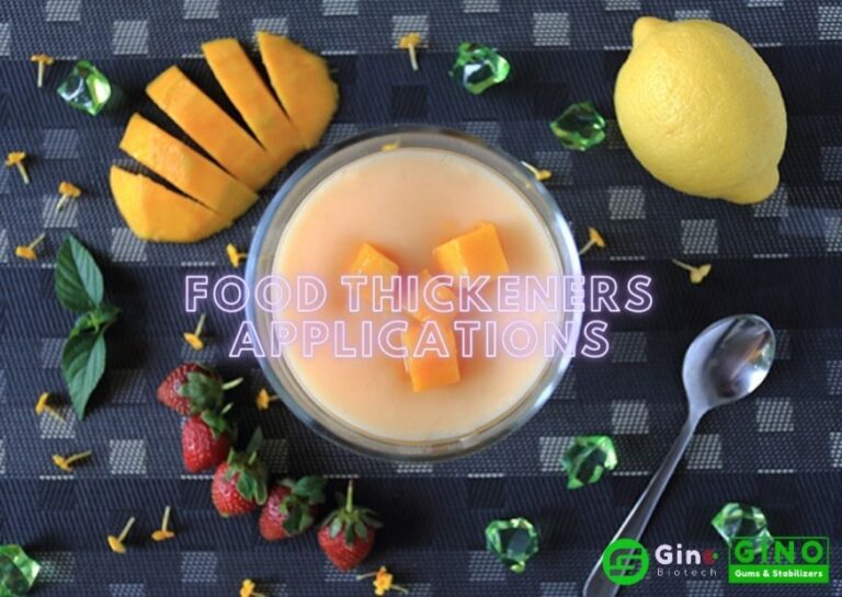 Food Thickeners Functions and ApplicationsGino Biotech