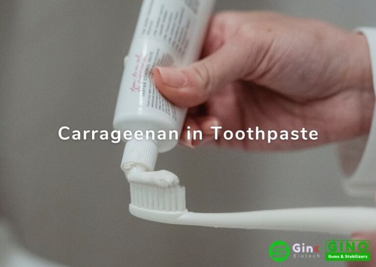 Application of Carrageenan in Toothpaste-Gino Biotech