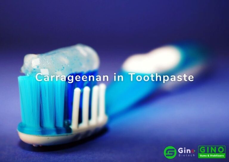 Application of Carrageenan in Toothpaste-Gino Biotech
