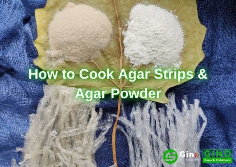 How to Cook Agar Strips & Agar Powder?