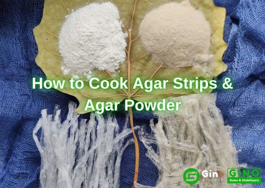 How to Cook Agar Strips & Agar Powder