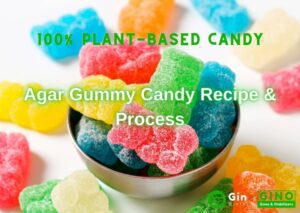 Agar Gummy Candy Recipe & Process 100% Plant-Based Candy (2)