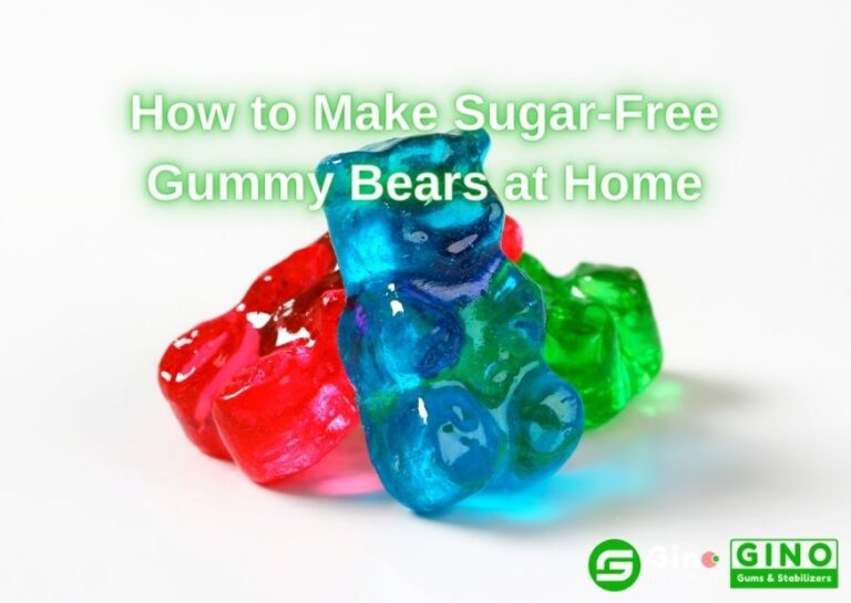 How to Make SugarFree Gummy Bears at Home Healthy & Yummy