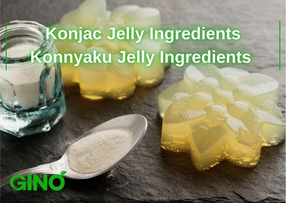 Konjac Jelly Ingredients