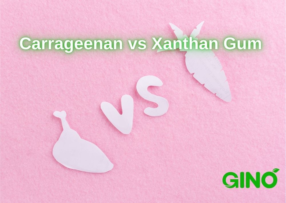 Carrageenan vs Xanthan Gum