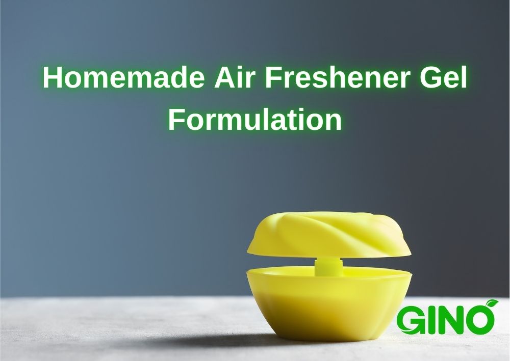 Homemade Air Freshener Gel Formulation | How To Make Solid Air Freshener