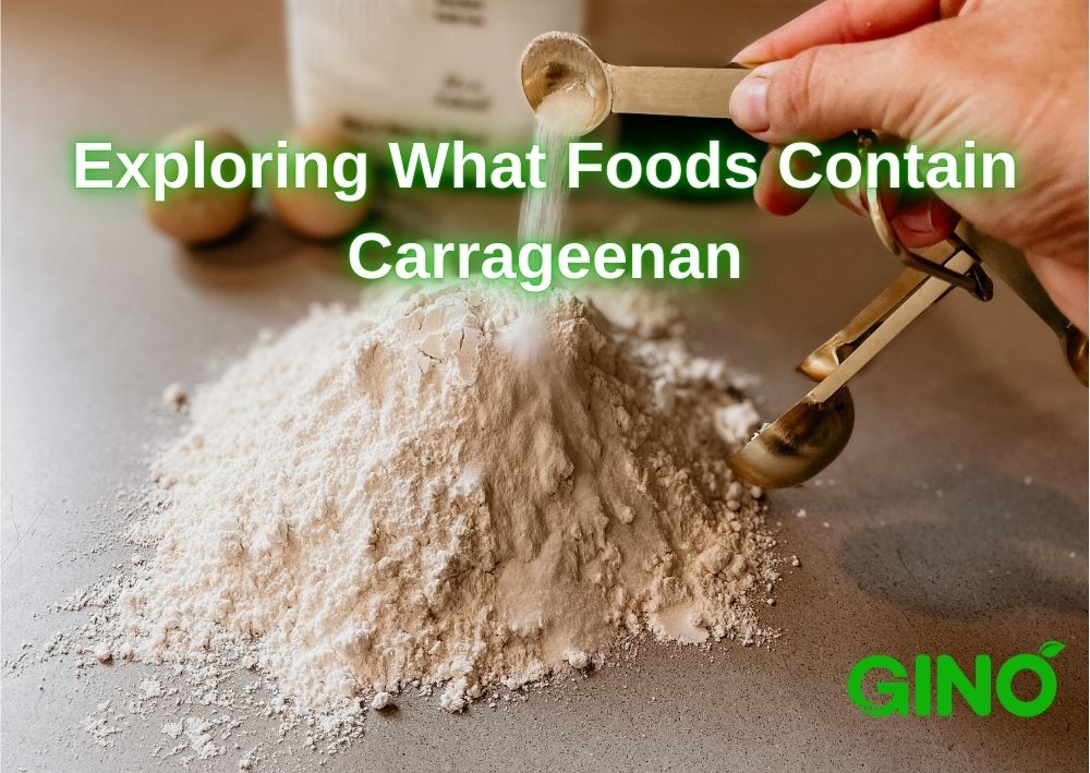 Exploring What Foods Contain Carrageenan