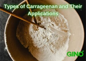 Types of Carrageenan and Their Applications: A Comprehensive Guide