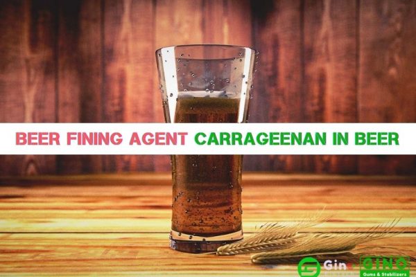 Beer Fining Agent Carrageenan in beer
